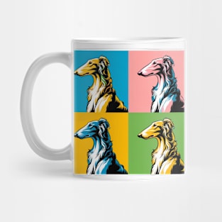 Borzoi Pop Art - Dog Lover Gifts Mug